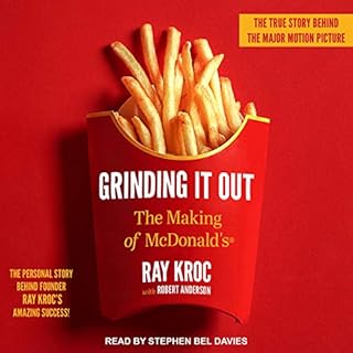 Grinding It Out Audiolibro Por Ray Kroc, Robert Anderson arte de portada