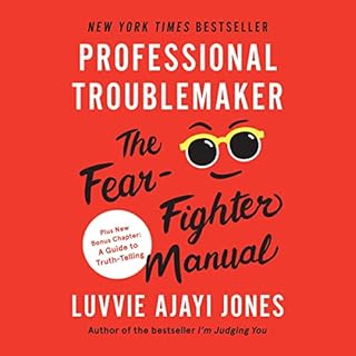 Professional Troublemaker Audiolibro Por Luvvie Ajayi Jones arte de portada