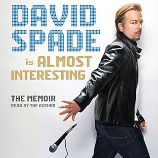 Almost Interesting Audiolibro Por David Spade arte de portada