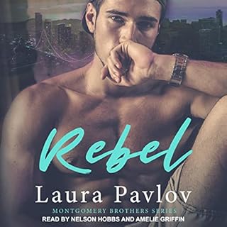 Rebel Audiolibro Por Laura Pavlov arte de portada