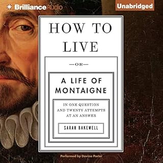 How to Live Audiolibro Por Sarah Bakewell arte de portada