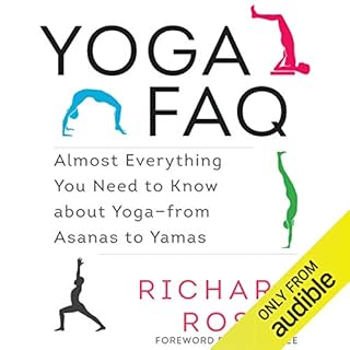 Yoga FAQ Audiolibro Por Richard Rosen arte de portada