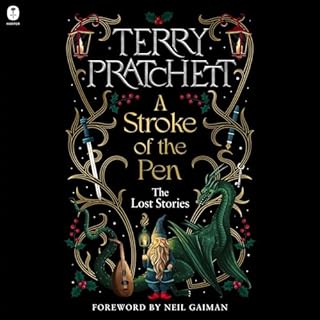 A Stroke of the Pen Audiobook By Terry Pratchett, Neil Gaiman - foreword cover art