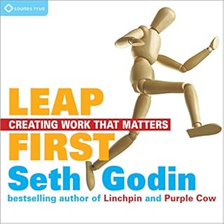 Leap First Audiolibro Por Seth Godin arte de portada