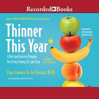 Thinner This Year Audiolibro Por Chris Crowley, Jennifer Sacheck Ph. D. arte de portada