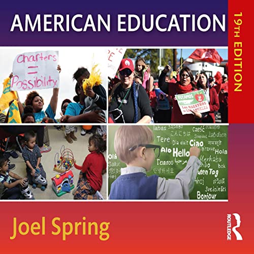 American Education Audiolibro Por Joel Spring arte de portada