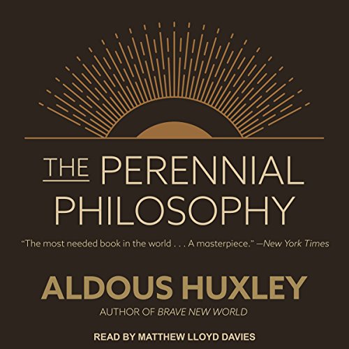 The Perennial Philosophy Audiolibro Por Aldous Huxley arte de portada