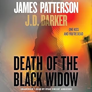 Death of the Black Widow Audiolibro Por James Patterson, J. D. Barker arte de portada