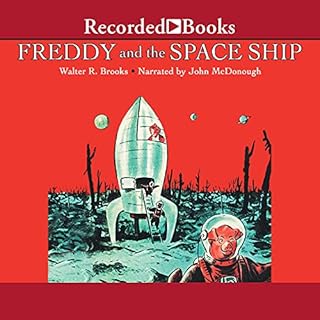 Freddy and the Space Ship Audiolibro Por Walter Brooks arte de portada