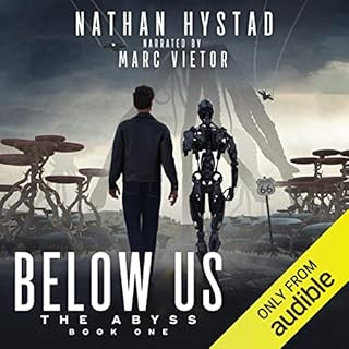 Below Us Audiobook By Nathan Hystad cover art