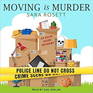 Moving Is Murder Audiolibro Por Sara Rosett arte de portada