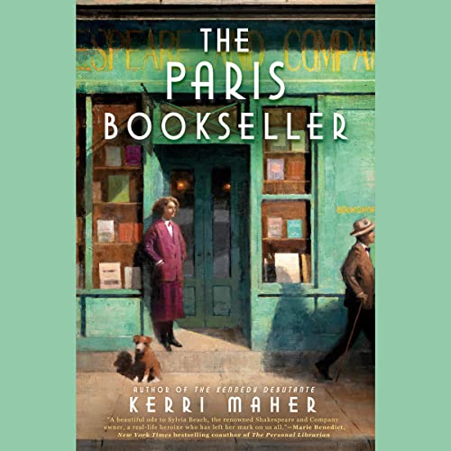 The Paris Bookseller Audiobook By Kerri Maher cover art