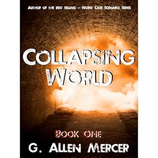 Collapsing World Audiolibro Por G. Allen Mercer arte de portada