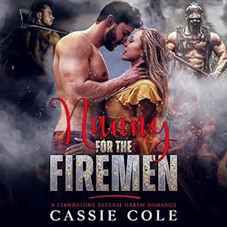 Nanny for the Firemen Audiolibro Por Cassie Cole arte de portada