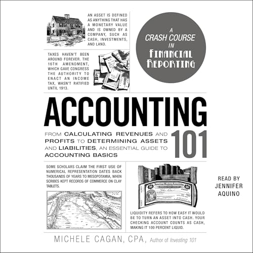 Accounting 101 Audiolibro Por Michele Cagan CPA arte de portada