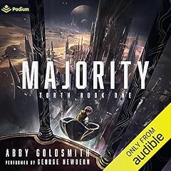 Majority: A Dark Sci-Fi Epic Fantasy Audiobook By Abby Goldsmith cover art