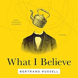 What I Believe Audiolibro Por Bertrand Russell arte de portada