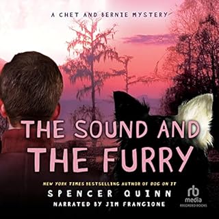 The Sound and the Furry Audiolibro Por Spencer Quinn arte de portada