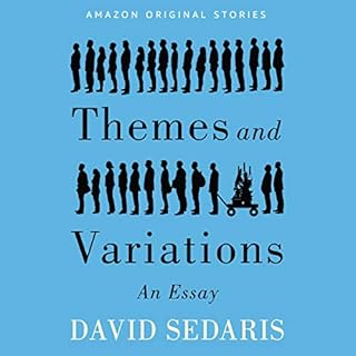 Themes and Variations Audiolibro Por David Sedaris arte de portada