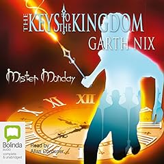 Mister Monday Audiolibro Por Garth Nix arte de portada