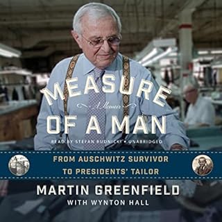 Measure of a Man: A Memoir Audiolibro Por Martin Greenfield, Wynton Hall - contributor arte de portada