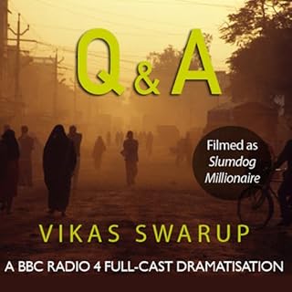 Q & A (filmed as Slumdog Millionaire) Audiolibro Por Ayeesha Menon, Vikas Swarup arte de portada