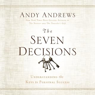 The Seven Decision Audiolibro Por Andy Andrews arte de portada