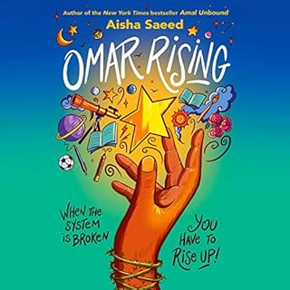 Omar Rising Audiolibro Por Aisha Saeed arte de portada