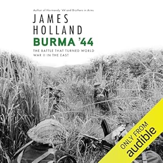 Burma '44 Audiolibro Por James Holland arte de portada