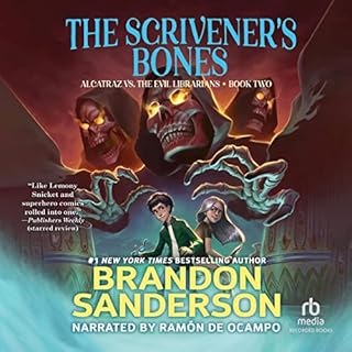 The Scrivener's Bones Audiolibro Por Brandon Sanderson arte de portada