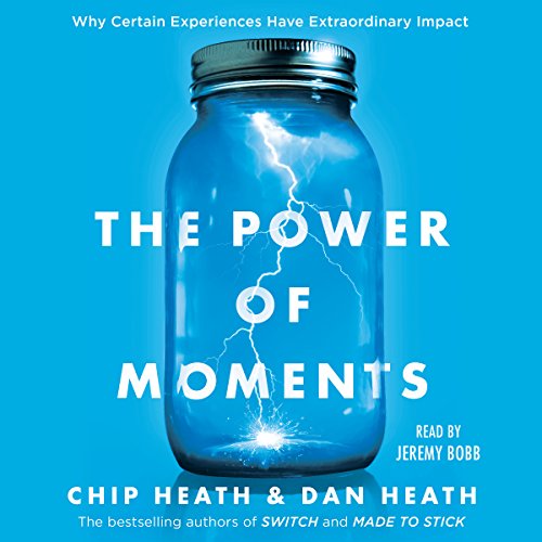 The Power of Moments Audiolibro Por Chip Heath, Dan Heath arte de portada