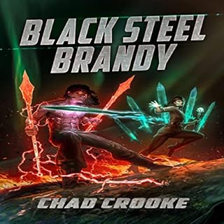 Black Steel Brandy Audiolibro Por Chad Crooke arte de portada