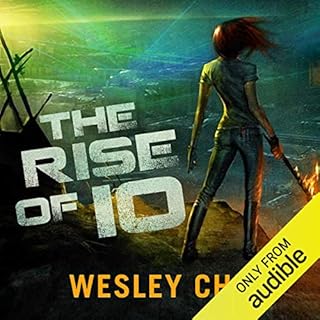 The Rise of Io Audiolibro Por Wesley Chu arte de portada