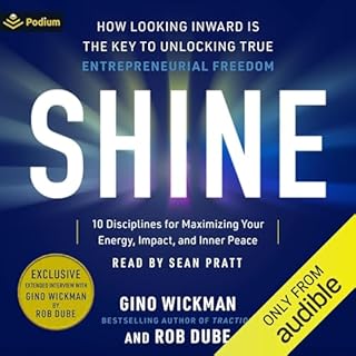 Shine Audiolibro Por Gino Wickman, Rob Dube arte de portada