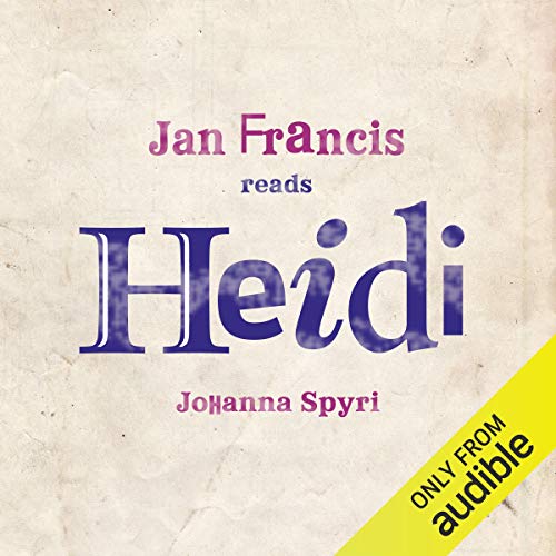 Heidi Audiolibro Por Johanna Spyri arte de portada