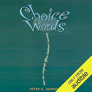 Choice Words Audiolibro Por Peter H. Johnston arte de portada