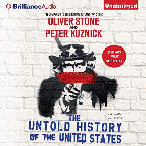 The Untold History of the United States Audiolibro Por Oliver Stone, Peter Kuznick arte de portada