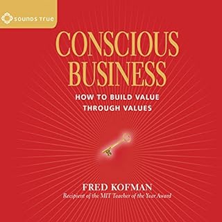 Conscious Business Audiolibro Por Fred Kofman arte de portada