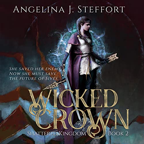 Wicked Crown Audiolibro Por Angelina J. Steffort arte de portada