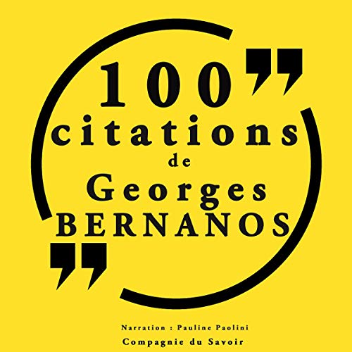 100 citations Georges Bernanos Audiobook By Georges Bernanos cover art