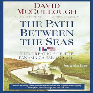 The Path Between the Seas Audiolibro Por David McCullough arte de portada