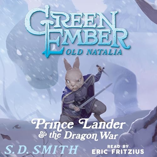 Prince Lander and the Dragon War Audiolibro Por S. D. Smith arte de portada