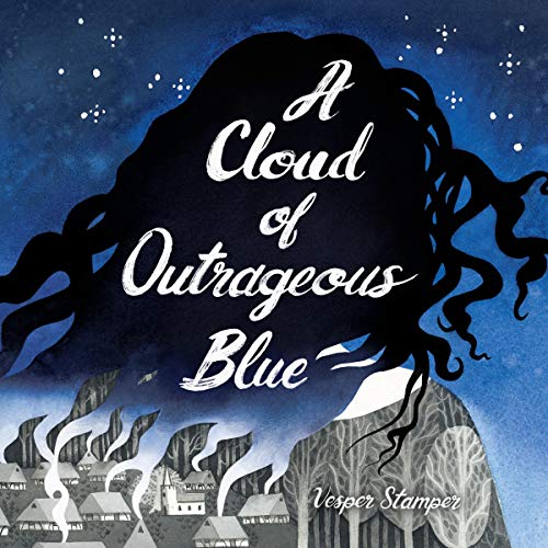 A Cloud of Outrageous Blue Audiolibro Por Vesper Stamper arte de portada