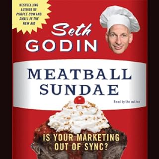 Meatball Sundae Audiolibro Por Seth Godin arte de portada