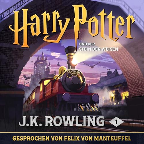 Harry Potter und der Stein der Weisen Audiolibro Por J.K. Rowling, Klaus Fritz - Übersetzer arte de portada