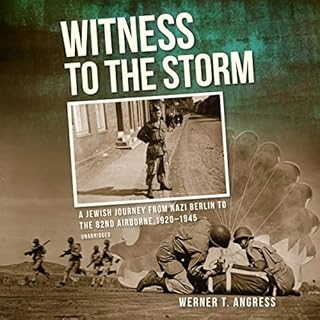 Witness to the Storm Audiolibro Por Werner T. Angress, Claire Bloom - director arte de portada