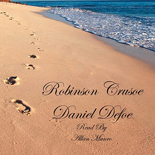 Robinson Crusoe Audiolibro Por Daniel Defoe arte de portada