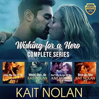 Wishing for a Hero: Complete Series Audiolibro Por Kait Nolan arte de portada