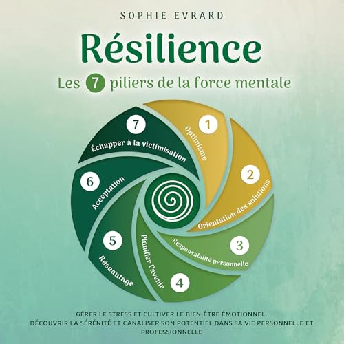 Page de couverture de Résilience - Les 7 piliers de la force mentale [Resilience - The 7 Pillars of Mental Strength]