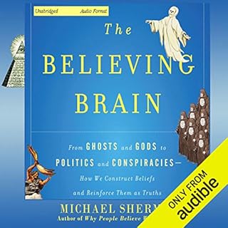 The Believing Brain Audiolibro Por Michael Shermer arte de portada